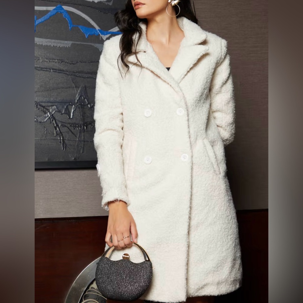 NWT Oversized Teddy Coat